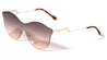 Modern Relief One Piece Oceanic Color Lens Bulk Sunglasses