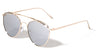 Aviators Color Mirror Fancy Top Brow Bar Lens Sunglasses Wholesale