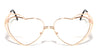 Heart Shaped Clear Glasses Wholesale