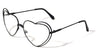 Heart Shaped Clear Glasses Wholesale