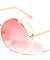 Round Ring Oceanic Color Sunglasses Wholesale