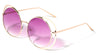 Round Ring Oceanic Color Sunglasses Wholesale