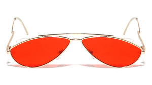 Tiny Thin Fashion Color Lens Sunglasses Wholesale