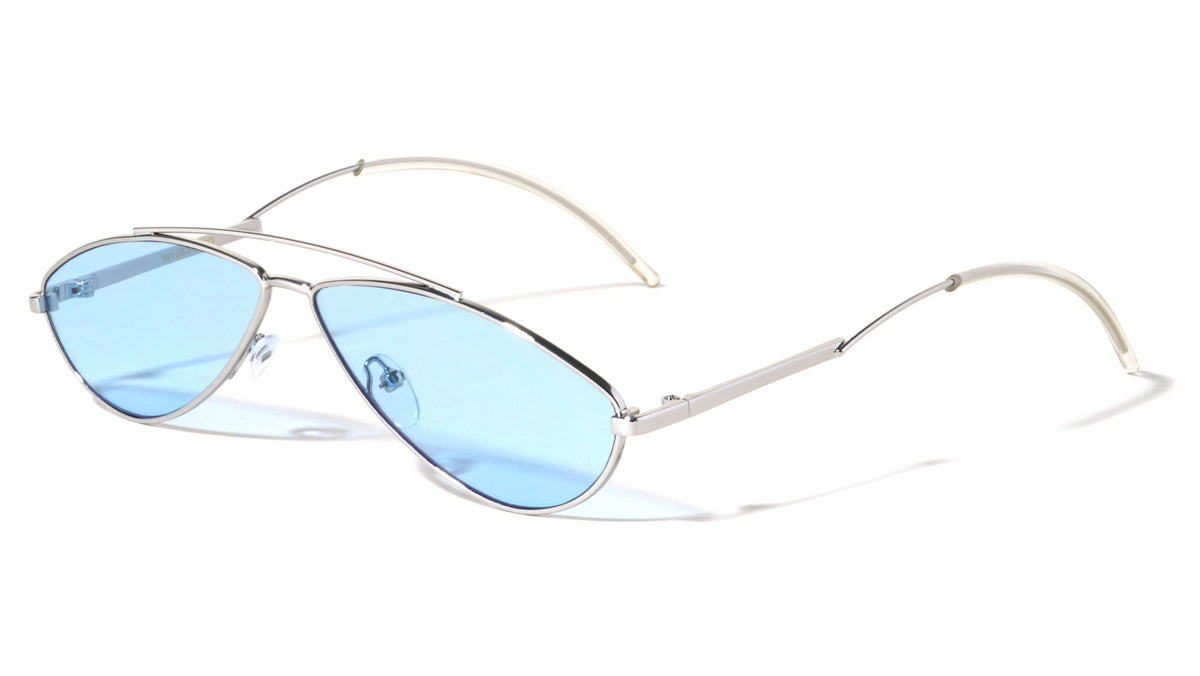 Tiny Thin Fashion Color Lens Sunglasses Wholesale