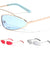 Thin Cat Eye Color Lens Bulk Sunglasses Wholesale