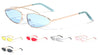 Thin Cat Eye Color Lens Bulk Sunglasses Wholesale
