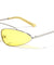 Thin Cat Eye Color Lens Bulk Sunglasses Wholesale