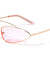 Thin Cat Eye Color Lens Bulk Sunglasses Wholesale