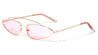 Thin Cat Eye Color Lens Bulk Sunglasses Wholesale