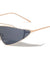 Small Flat Top Aviator Cat Eye Fashion Sunglasses Wholesale