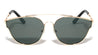 Chic Retro Geometric Cat Eye Aviators Sunglasses Wholesale