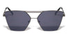 Cat Eye Angled Double Top Brow Bar Aviators Sunglasses Wholesale