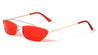 Small Thin Metal Cat Eye Fashion Sunglasses Wholesale