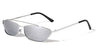 Small Thin Metal Cat Eye Fashion Sunglasses Wholesale