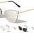 Chic Rimless Cat Eye Sunglasses Wholesale