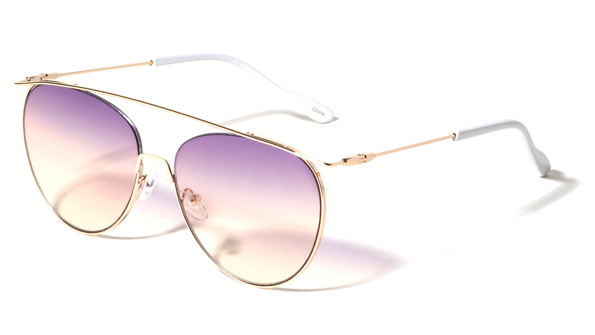 Thin Frame Aviators Sunglasses Wholesale