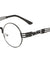 Round Clear Lens Steampunk Glasses Wholesale