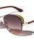 Glitter Side Shield Butterfly Wholesale Sunglasses