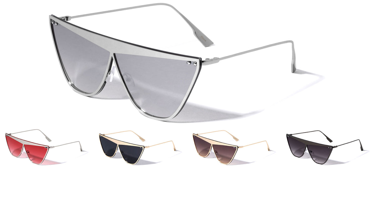 Flat Top Cat Eye Wholesale Sunglasses