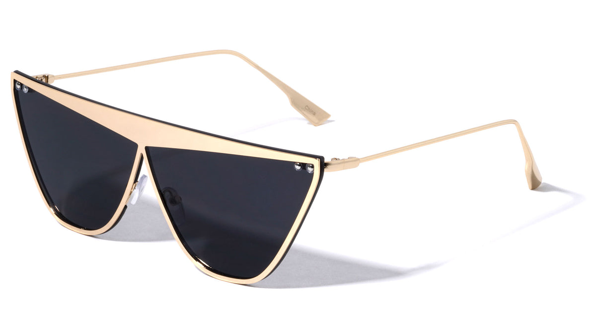 Flat Top Cat Eye Wholesale Sunglasses