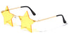 Rimless Star Color Lens Wholesale Sunglasses
