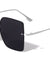 Rimless Squared Butterfly Wholesale Sunglasses