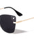 Heart Rhinestone Rimless Cat Eye Wholesale Sunglasses