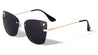 Heart Rhinestone Rimless Cat Eye Wholesale Sunglasses