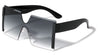 Rimless Squared Butterfly Wholesale Sunglasses