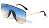 Oversized Round One Piece Shield Wholesale Sunglasses