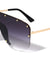 Oversized Round One Piece Shield Wholesale Sunglasses