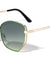 Angled Cat Eye Cut Out Frame Wholesale Sunglasses