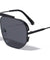 Bridgeless Side Lens Shield Geometric Aviators Wholesale Sunglasses
