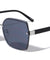 Extended Rimless Lens Fashion Butterfly Wholesale Sunglasses
