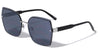 Extended Rimless Lens Fashion Butterfly Wholesale Sunglasses