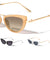 Pyramid Temple-Bridge Pattern Fashion Cat Eye Wholesale Sunglasses