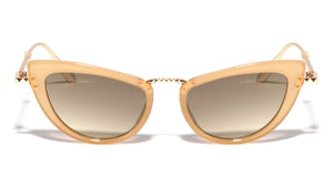 Pyramid Temple-Bridge Pattern Fashion Cat Eye Wholesale Sunglasses