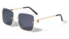 Floating Rimless Lens Infinity Hinge Fashion Square Wholesale Sunglasses