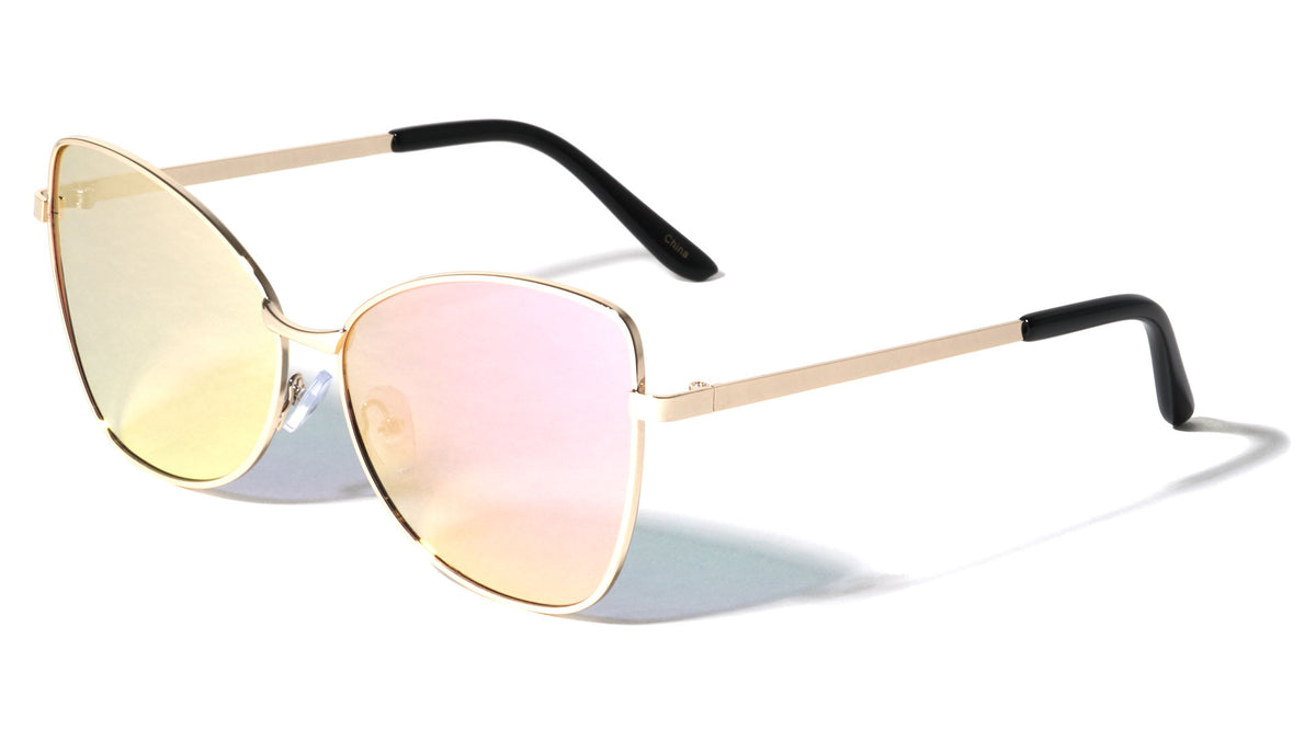 Flat Lens Fashion Cat Eye Wholesale Sunglasses