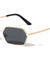 Color Lens Thin Rim Fashion Wide Hexagon Wholesale Sunglasses