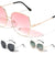 Thin Rim Oversized Fashion Butterfly Wholesale Sunglasses