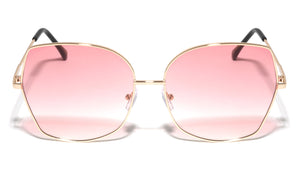 Thin Rim Oversized Fashion Butterfly Wholesale Sunglasses