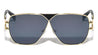 Art Deco Triangular Bridge Modern Aviators Wholesale Sunglasses