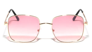 Thin Frame Fashion Squared Butterfly Wholesale Sunglasses