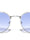 Engraved Hinge Pattern Fashion Rounded Butterfly Wholesale Sunglasses