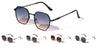 Thin Temple Cutout Fashion Geometric Butterfly Wholesale Sunglasses