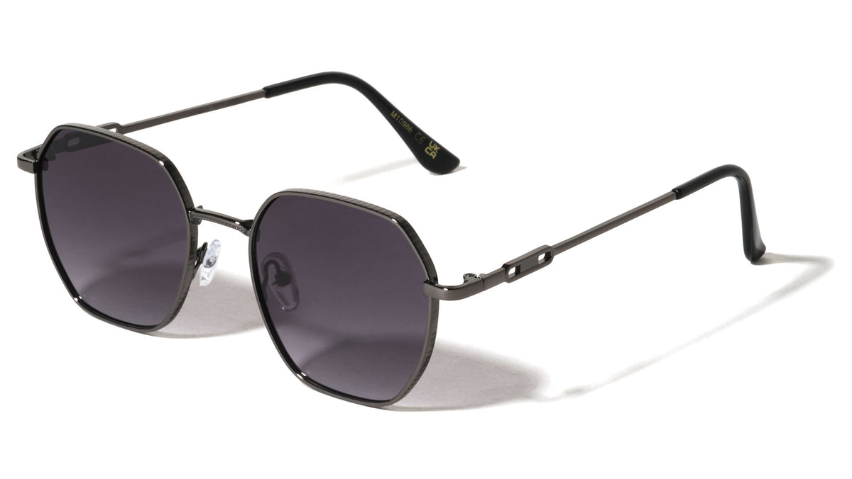 Thin Temple Cutout Fashion Geometric Butterfly Wholesale Sunglasses