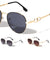 B Temple Cutout Icon Fashion Tear Drop Butterfly Wholesale Sunglasses