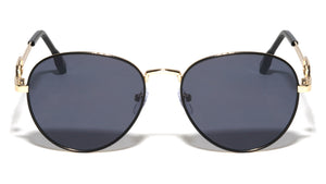 B Temple Cutout Icon Fashion Tear Drop Butterfly Wholesale Sunglasses