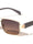 Temple Accent Thin Rim Fashion Rectangle Butterfly Wholesale Sunglasses